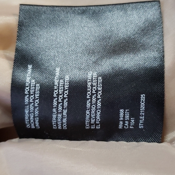 Nwt Collectionb New York, Moto Jacket, Color Mink, Size M - Picture 10 of 12